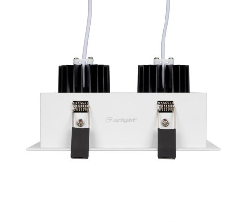 Светильник CL-KARDAN-S180x102-2x9W Day (WH, 38 deg)  024138  Arlight