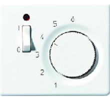 Крышка для регуляторов температуры и воздуха помещений TR 231 U и TR 241U; золотая бронза  SLTR231PLGB  Jung