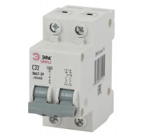 Выключатель автоматический двуххполюсный SIMPLE-mod-15 ВА47-29 2P 32А 4,5кА характеристика C SIMPLE  Б0039232  ЭРА
