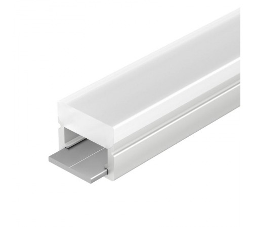 Профиль алюминиевый для светодиодной ленты WPH-FLOOR22-2000 (ARL, Пластик)   023290   Аrlight