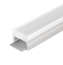 Профиль алюминиевый для светодиодной ленты WPH-FLOOR22-2000 (ARL, Пластик)   023290   Аrlight