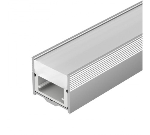 Профиль алюминиевый для светодиодной ленты WPH-FLOOR22-2000 (ARL, Пластик)   023290   Аrlight