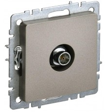 BRITE Розетка TV оконечная РТВ11-0-БрШ шампань   BR-A10-O-K37  IEK