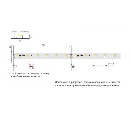 Лента светодиодная RT-20000 24V White6000 (3528, 60 LED/m, 20m)  025009  Arlight