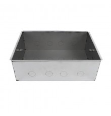 MultiDesk Коробка монтажная для бетонных полов для люка на 16/24 модуля СТАЛЬ  MDK10316  SE