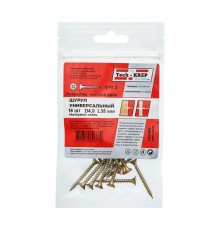 Саморез ШУж 4,0х35 пот. гол. (16 шт) - пакет ( 0,033 кг)  102492  Tech-KREP