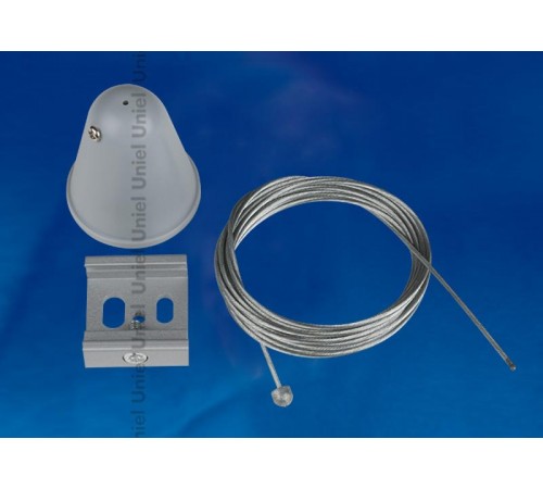 Набор для подвесного монтажа шинопровода осветительного серебряного UFB-H41 SILVER 1 POLYBAG  09734  Uniel