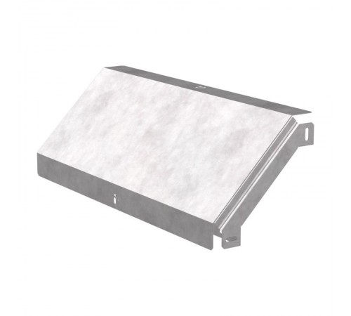 Угол вертикальный внешний 90 градусов с крышкой Стандарт 600х50   PR16.0589  Промрукав