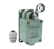 ВК-300-БР-11-67У2-31, рычаг с роликом, с сальником, ход вправо, самовозврат, ступень 3- 61мм, IP67, выключатель концевой  ET502347  Электротехник