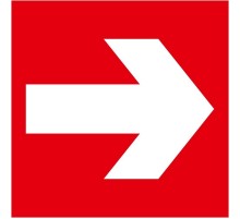 Пиктограмма квадрат "Стрелка"  60615DEK  DEKraft