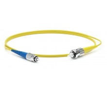 Патч-корд FC-S2-9-FC/UR-ST/UR-H-30M-LSZH-YLвол.-оптич.(шнур) SM 9/125 (OS2),FC/UPC-ST/UPC,2.0мм,simplex,LSZH,30м  247462  Hyperline