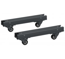 ITK LINEA S Компл. роликов для шкафа шир. 600мм чер.  LS-SRS05-600  ITK