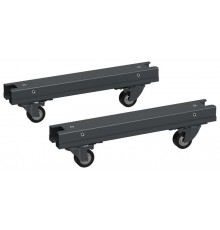 ITK LINEA S Компл. роликов для шкафа шир. 600мм чер.  LS-SRS05-600  ITK