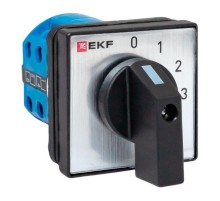 Переключатель кулачковый ПК-1-121 10А 1P "0-1-2-3" IP65  pk-1-121-10-65  EKF