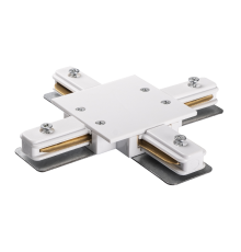 Коннектор для встраиваемого шинопровода белый X -образный PTR/R CX-WH  .5031951  Jazzway