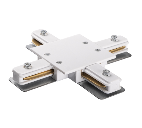 Коннектор для встраиваемого шинопровода белый X -образный PTR/R CX-WH  .5031951  Jazzway