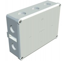 Коробка распределительная B12, 196x144x71 мм, с резьбой и клеммой (B 12 M 5)  2002507  OBO Bettermann