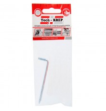 Шуруп-костыль 6,0х100 (1шт) - пакет  136359  Tech-KREP