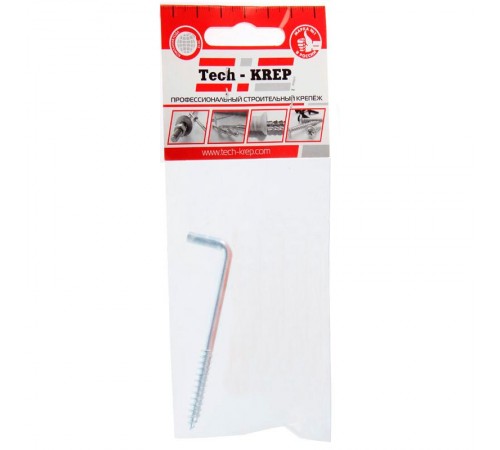 Шуруп-костыль 6,0х100 (1шт) - пакет  136359  Tech-KREP