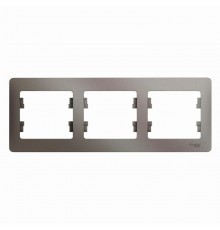 Glossa Платина Рамка 3-ая, горизонтальная  GSL001203  SE