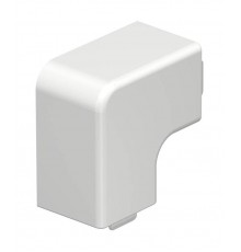 Крышка плоского угла кабельного канала WDK 25x25 мм (ПВХ,белый) (WDK HF25025RW)  6192785  OBO Bettermann
