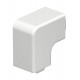 Крышка плоского угла кабельного канала WDK 25x25 мм (ПВХ,белый) (WDK HF25025RW)  6192785  OBO Bettermann