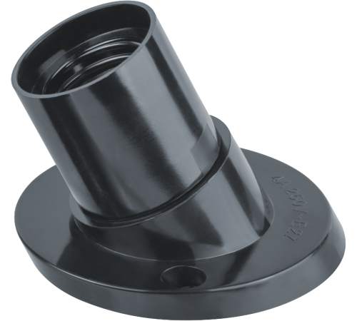 Патрон электрический NLH-BL-W1-E27 карб. настен наклон, Е27  71607  Navigator