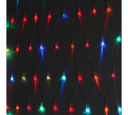 Гирлянда светодиодная  Сеть 1,8 м*1,5 м RGB 8 режимов,  ENIS-01R ,  220V, IP20 (60/720)  Б0041902  ЭРА