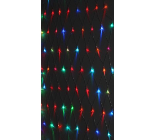 Гирлянда светодиодная  Сеть 1,8 м*1,5 м RGB 8 режимов,  ENIS-01R ,  220V, IP20 (60/720)  Б0041902  ЭРА