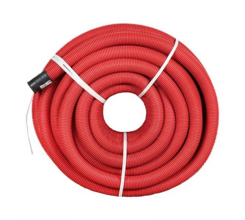 Труба гофрированная двустенная ПНД d 63 с зондом (50 м) красная PROxima  tg2st-63-50m  EKF