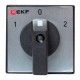 Переключатель кулачковый ПК-1-21 25А 1P "1-0-2" IP65  pk-1-21-25-65  EKF