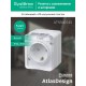 AtlasDesign Profi54 Белый O/У Розетка с заземлением со шторками 16А   ATN540145  SE