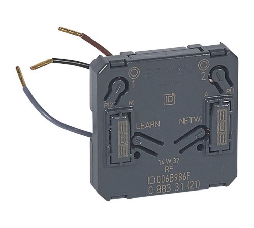 MyHome Play Zigbee. Контактный интерфейс 2к (радио) для управления освещением.  088331  Legrand