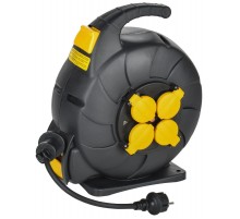 TWIST Катушка УК15 2P+PE/15м 3х1,5мм2 КГ автосм. IP44  TW-KP27-16-04-15-44  IEK