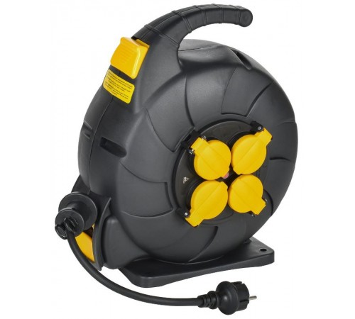 TWIST Катушка УК15 2P+PE/15м 3х1,5мм2 КГ автосм. IP44  TW-KP27-16-04-15-44  IEK