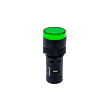 Сигнальная лампа,16мм, зеленый, 220V AC, моноблок IP40 MT16-D63  73808  ОВЕН