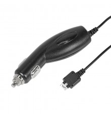 Автозарядка в прикуриватель для LG KG800/KG90 (АЗУ) (5 V, 700 mA) шнур спираль 1.2 м черная  16-0252  REXANT