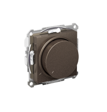 AtlasDesign Мокко Светорегулятор (диммер) поворотно-нажимной LED RC 400Вт механизм  ATN000623  SE