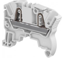 Клемма втычная ZK4 серая - 4 мм?, 2 зажима  1SNK706010R0000  TE