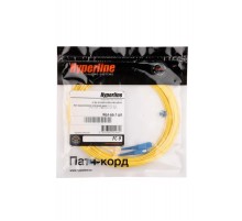 FC-D2-9-LC/UR-SC/UR-H-7M-LSZH-YL Патч-корд волоконно-оптический (шнур) SM 9/125 (OS2), LC/UPC-SC/UPC, 2.0 мм, duplex, LSZH, 7 м  240206  Hyperline