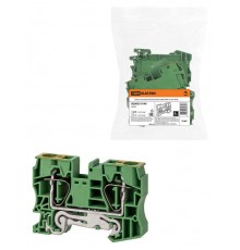 Зажим клеммный безвинтовой (ЗКБ) PEN 10мм2  SQ0822-0140  TDM