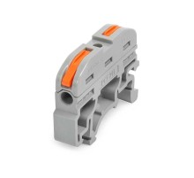 Клемма проходная СМК 222-2411 на DIN-рейку  87640  КВТ