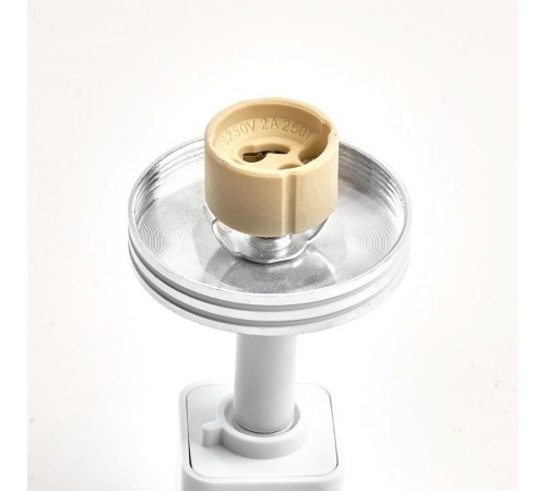 Светильник трековый однофазный под лампу GU10, белый AL160  41368  Feron