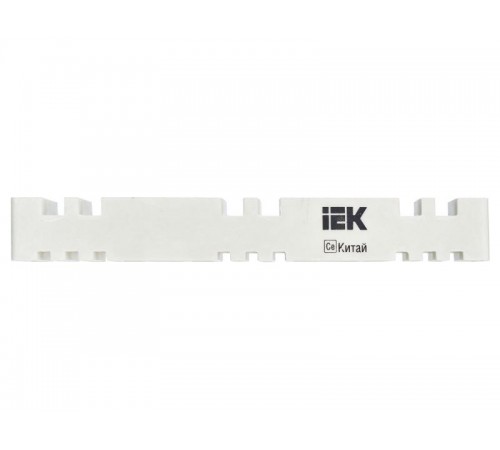 Изолятор шинный плоский ИШП 3P для шин 5 и 10 мм 270 мм  YIS40-3-270  IEK