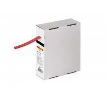 Термоусаживаемая трубка ТУТнг 8/4 красная в коробке (10 м/упак)   SQ0518-0416  TDM