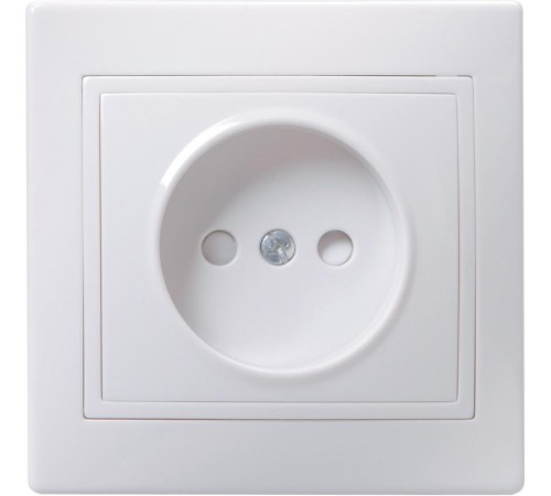 КВАРТА кремовый Розетка 1-местная б/з со шторками 10А РСш10-2-ККм  ERK10-K33-10-DM  IEK