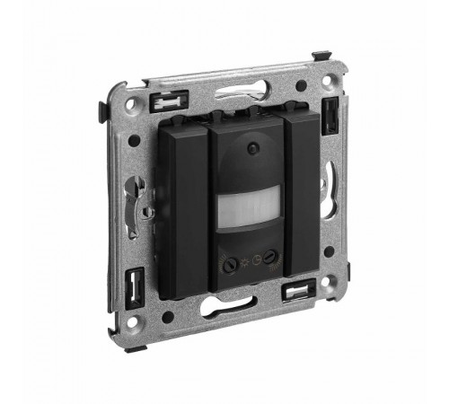 Датчик движения в стену, "Avanti", "Черный матовый"  4412143  DKC