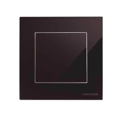 Клавиша для 1-клавишных выключателей/переключателей/кнопок, серия SKY, цвет стекло чёрное2CLA850100A2501 ABB