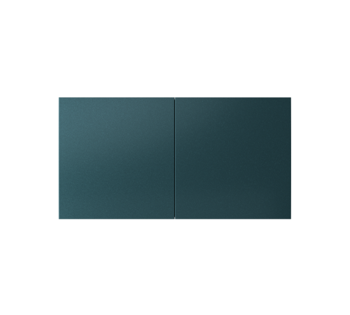 AtlasDesign Изумруд Розетка 2-ая с заземлением, со шторками, с крышкой, 16А, (в сборе с рамкой)  ATN000828  SE