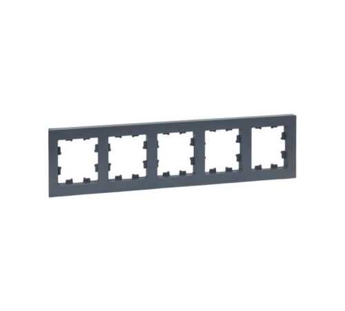 5 - местная рамка, графит, пластик Эпика  UP1-FPG-05 EKF